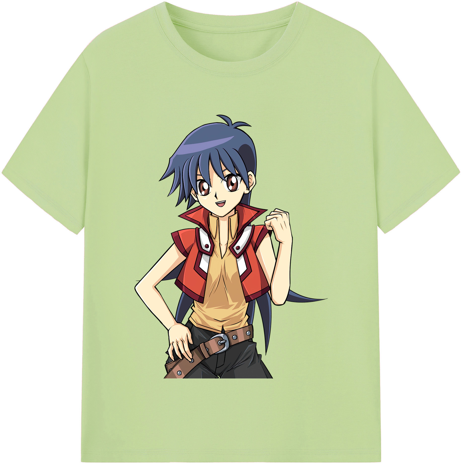 （画像用） 遊☆戯☆王 Yu-Gi-Oh! 綿100％半袖Tシャツ（フロントプリント）